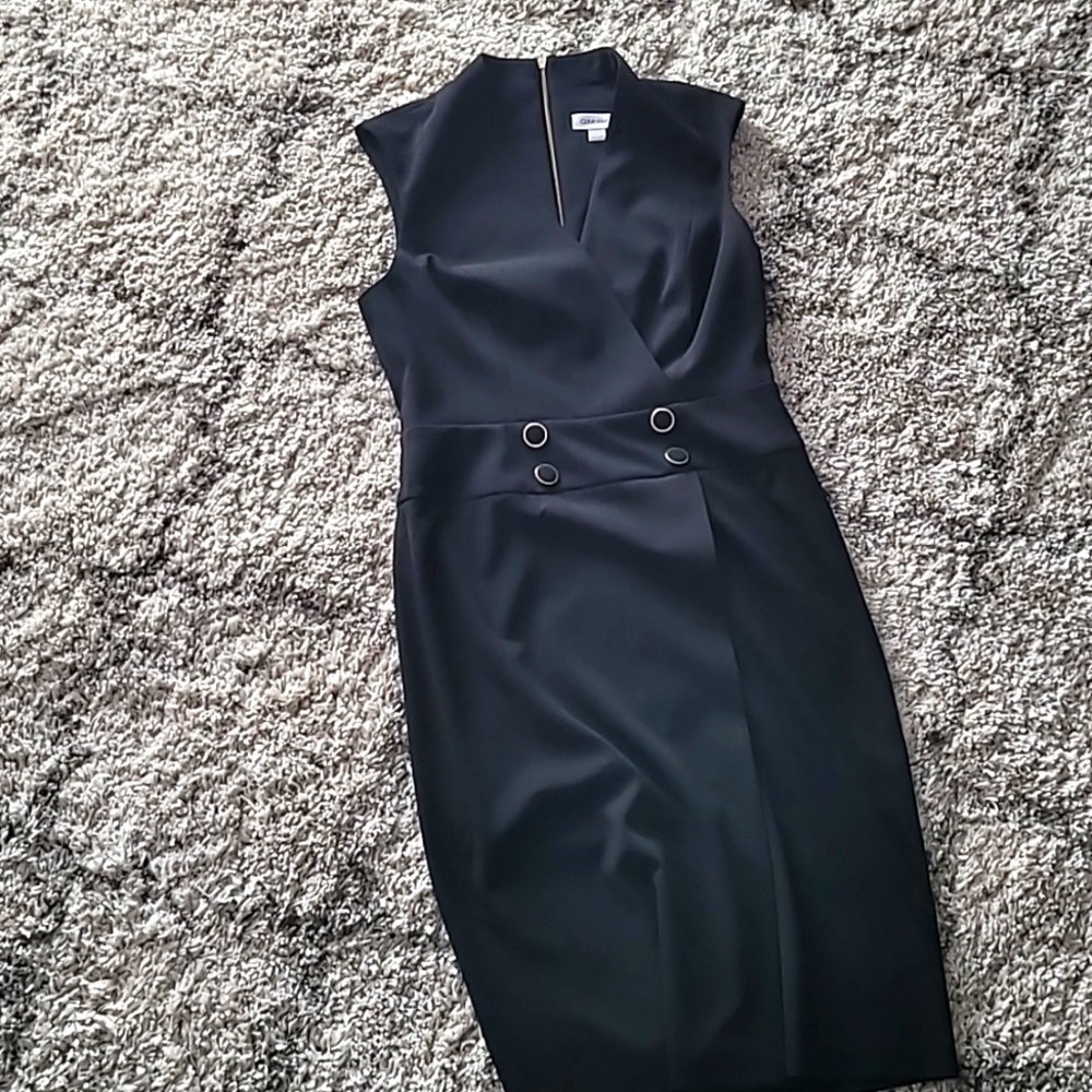 Calvin Klein  Black Dress Size 10